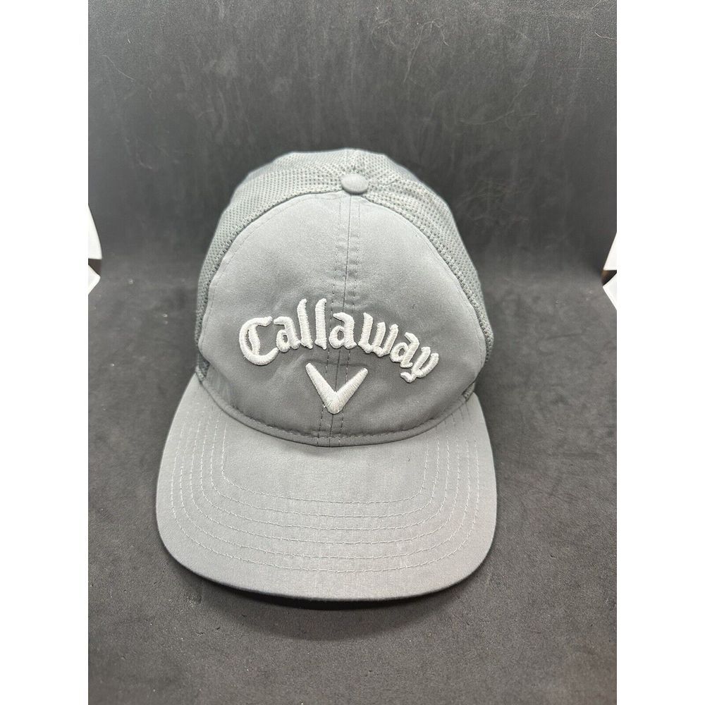 Callaway Golf Strapback Hat Big Bertha Odyssey Tour Authentic Gray